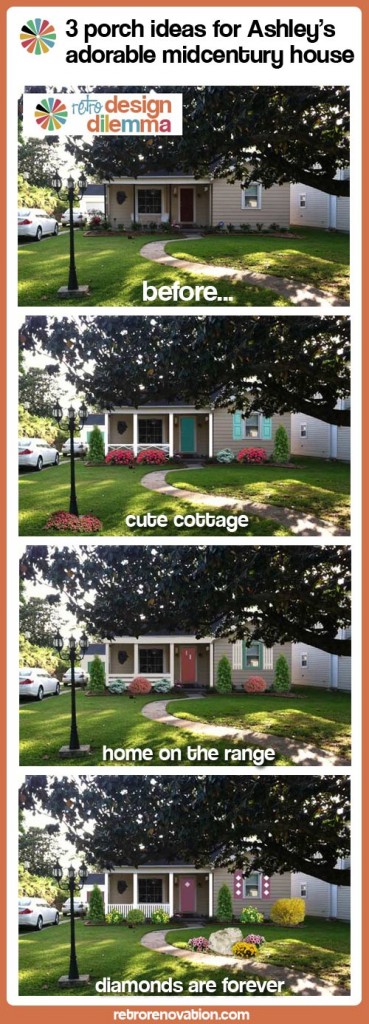 3 porch ideas for Ashley's adorable midcentury house - Retro Renovation
