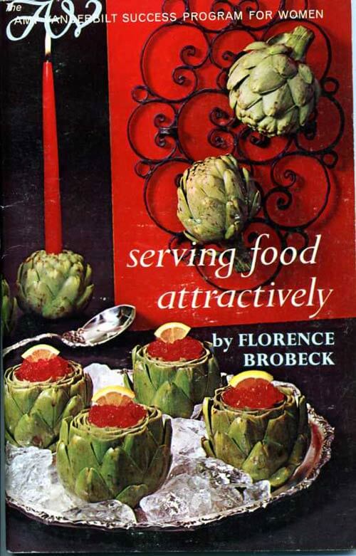 serving-food-attractively vintage cook book