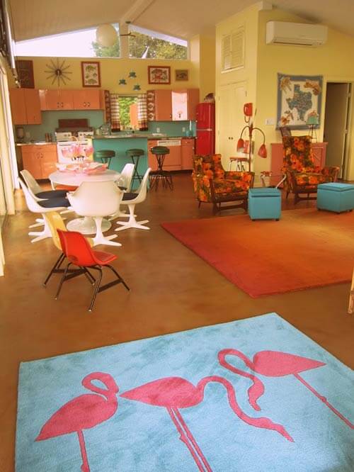 retro-modern-house-flamingo-rug