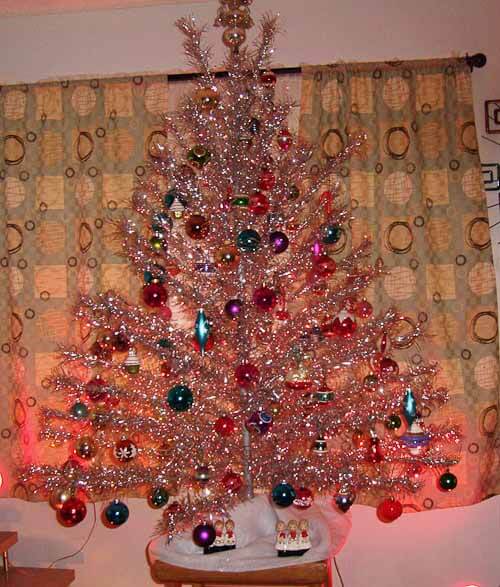 aluminum christmas tree vintage