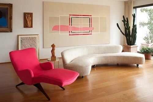 classic kagan freeform sofa