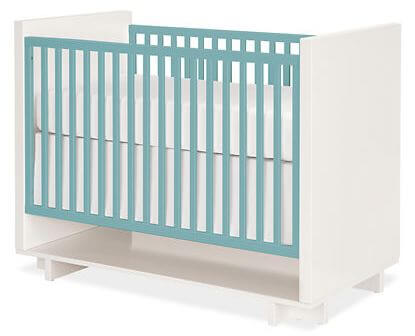 blue crib