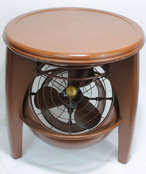 Antique Fan That S Also A Step Stool, Round Floor Fan Stool