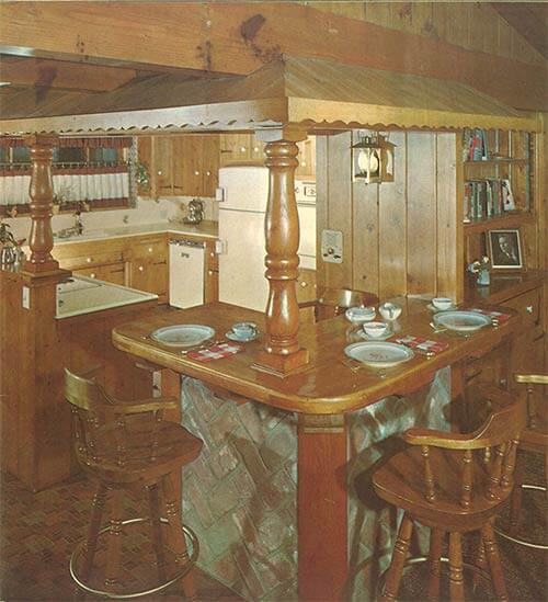 knotty-pine-kitchen-with-bar-seating-vintage