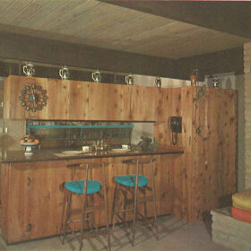 mid-century-knotty-pine-kitchen