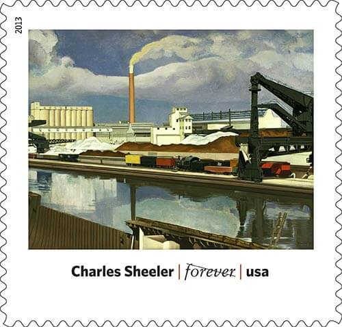 Charles-Sheeler-Art-in-America-stamp-USPS