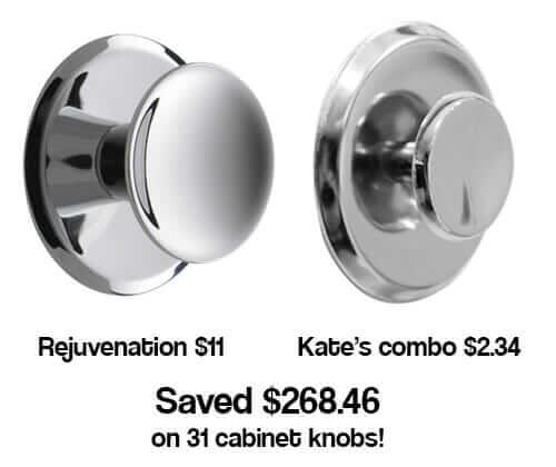 Affordable Kitchen Knobs And Back, Cabinet Knob Backplates Chrome