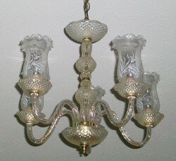 80s chandelier