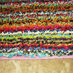 multicolor shag carpet from sansom