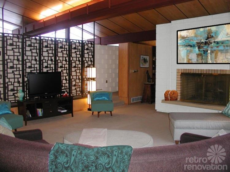 Mid-century-living-room-solution