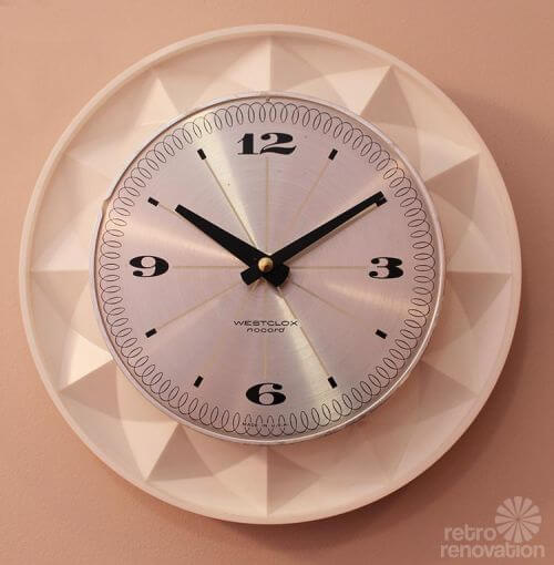 vintage westclox clock