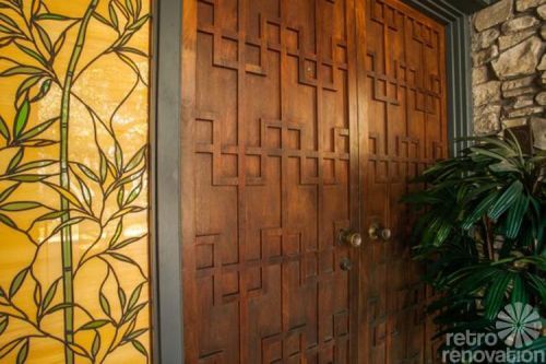 mid-century-asian-front-door