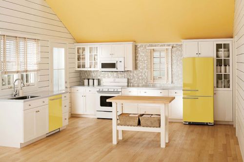 yellow-retro-style-refrigerator
