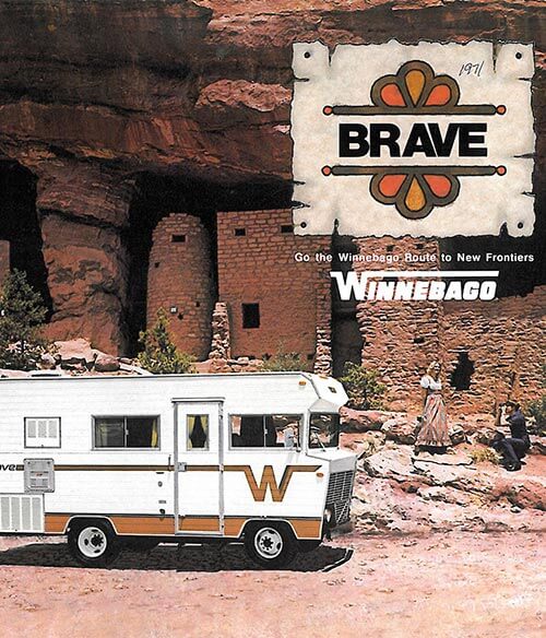 1971 Winnebago Brave Brochure Cover