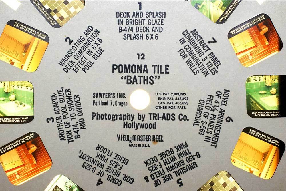Vintage Pomona Tile View-Master reels - Mike's collection of 60