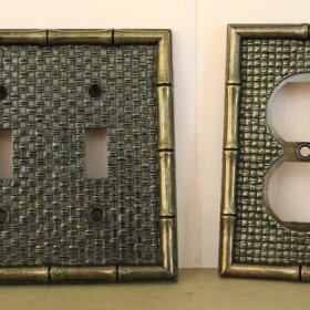 vintage light switch plate covers