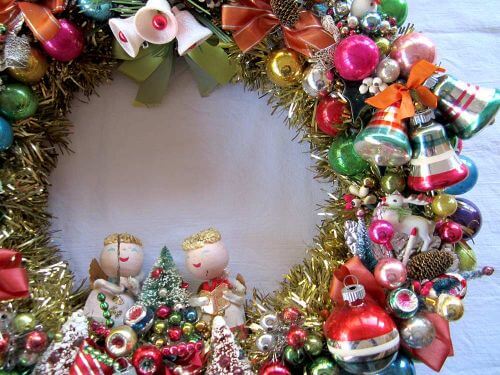 Corsage-wreath