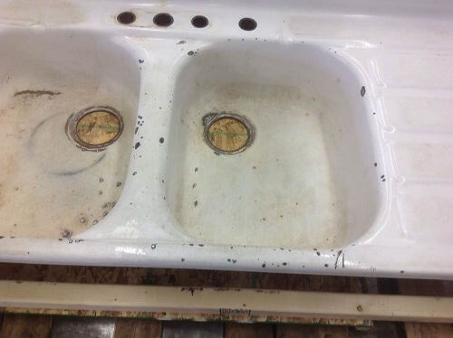 re porcelain vintage sink appliances