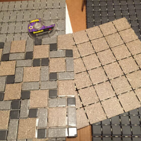 midcentury tile pattern