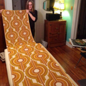 vintage 1970s fabric