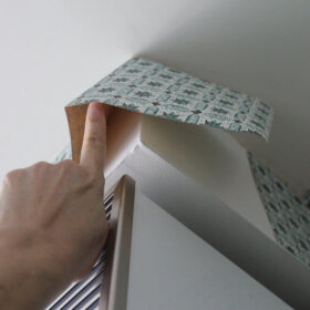 fixing peeling wallpaper