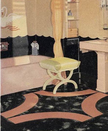 1940s bathroom