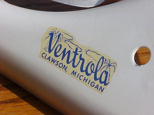 vintage NOS Ventrola kitchen exhaust fan