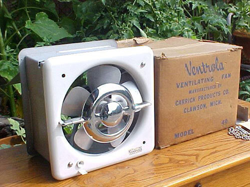 Beautiful Ventrola Kitchen Exhaust Fan Nos Woddity Retro Renovation - Kitchen Through Wall Exhaust Fan