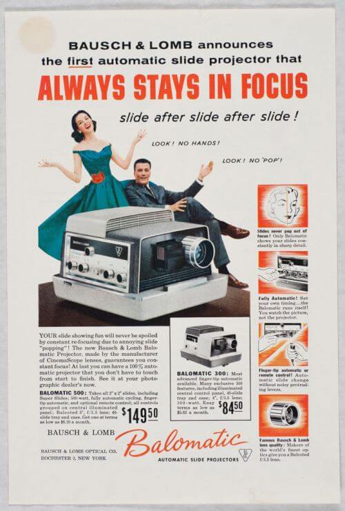 Vintage Camera ad