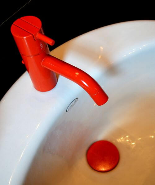Colorful faucet