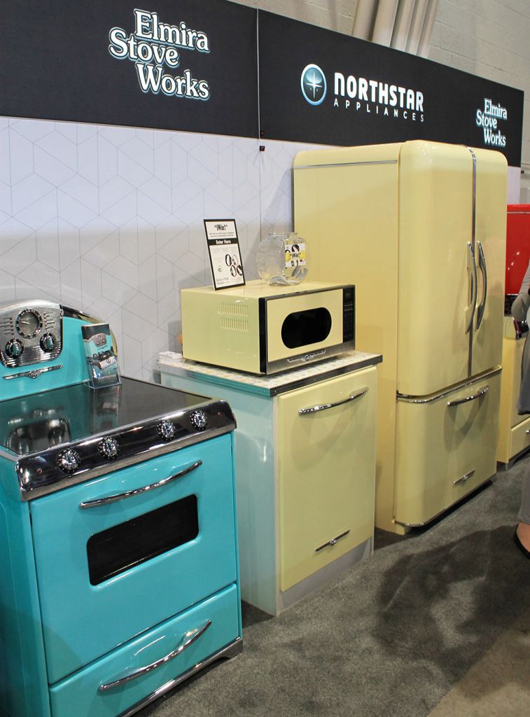 Northstar vintage style kitchen appliances from Elmira Stove Works