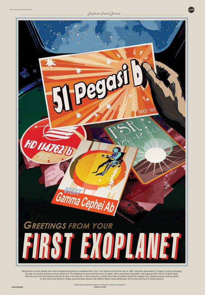 14 retro space travel posters from NASA's Jet Propulsion Laboratory ...