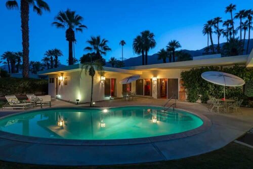 Palm Springs retro house