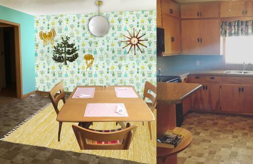 midcentury-wallpaper-dining-area2