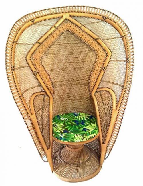 peacock chair cobra