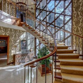 Eb Zeidler architect canada house stairway