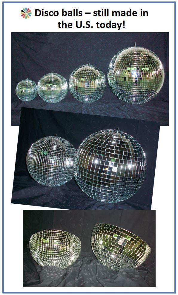 disco balls still made in u.s. today