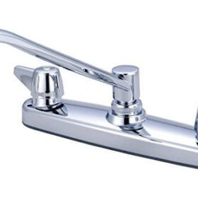 central brass kitchen faucet