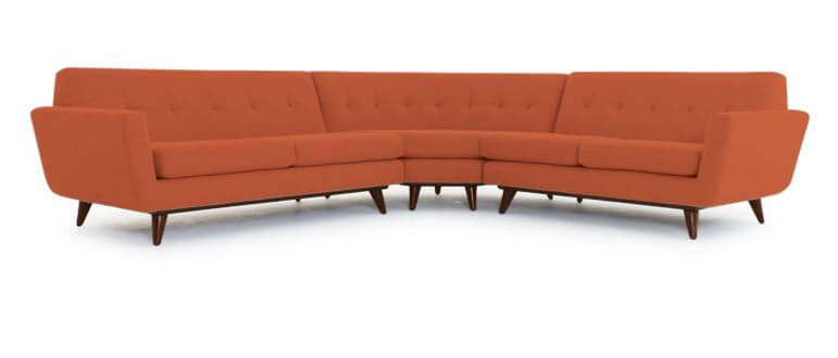 Sectionals In Midcentury Modern Style