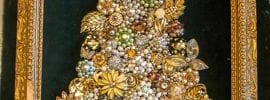 costume jewelry christmas tree