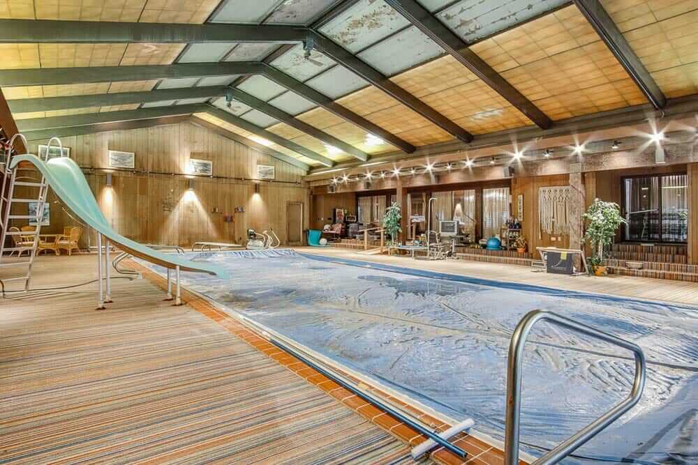 1970s indoor swimming pool