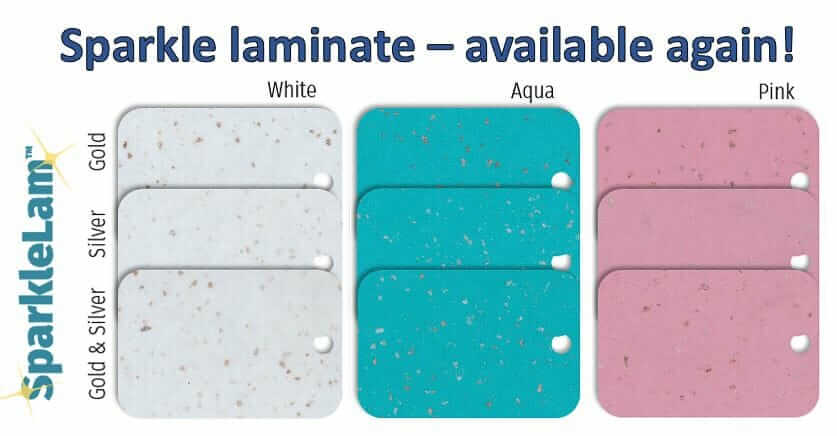 sparkle countertop materials colors