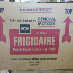 vintage frigidaire stove