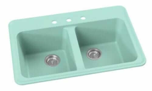 jadeite green kitchen sink made new