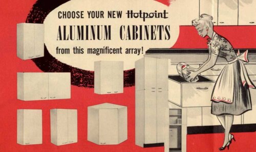 hotpoint kitchen cabinetes aluminum