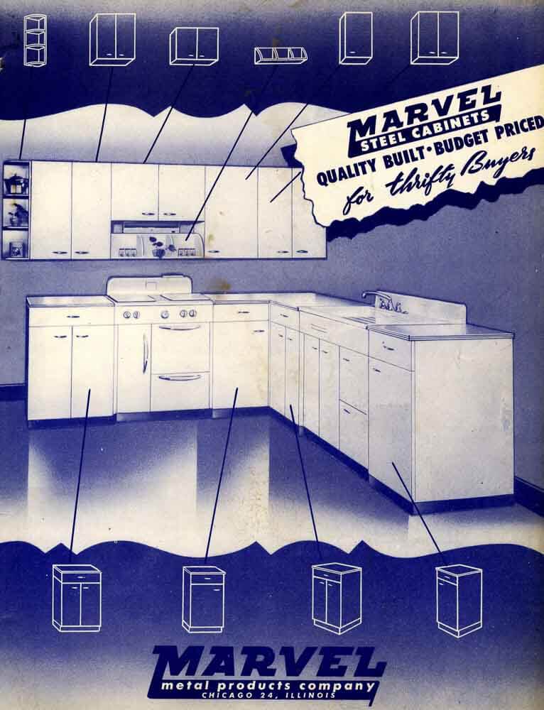 marvel steel kitchen cabinets
