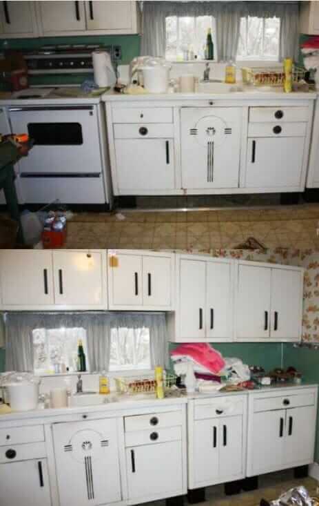 vintage steel kitchen cabinets