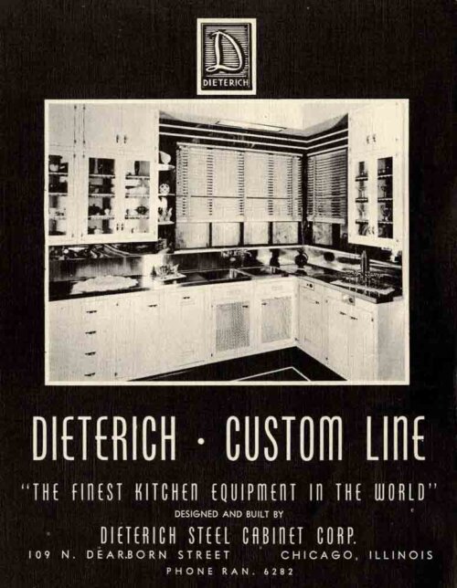 dieterich steel kitchen cabinetrs