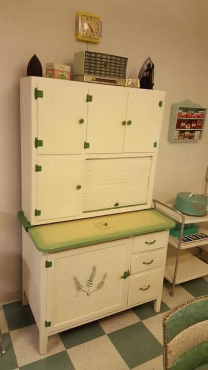 vintage hoosier cabinet