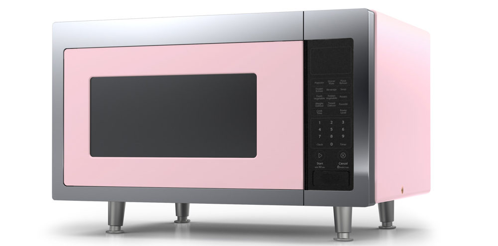 pink microwave